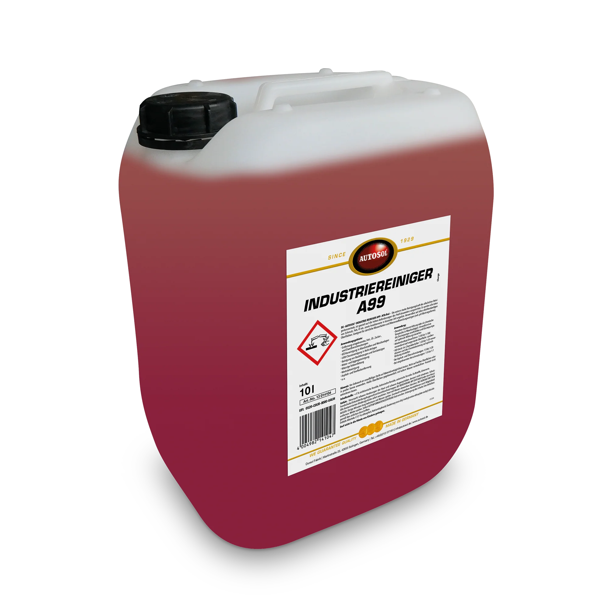 AUTOSOL® - A99 Industriereiniger - NTA Frei - (Nur B2B) - www.pap-auto.ch