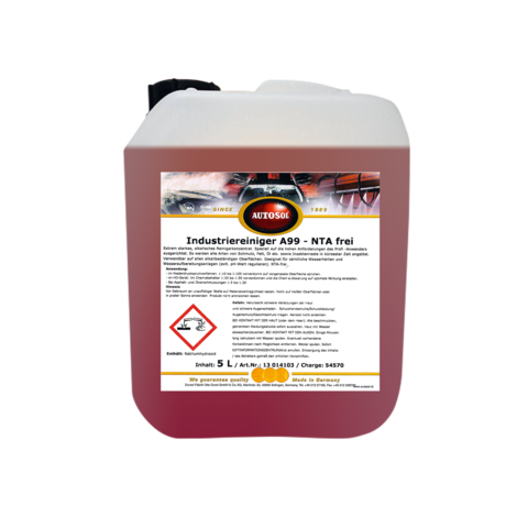 AUTOSOL® - A99 Industriereiniger - NTA Frei - (Nur B2B) - www.pap-auto.ch