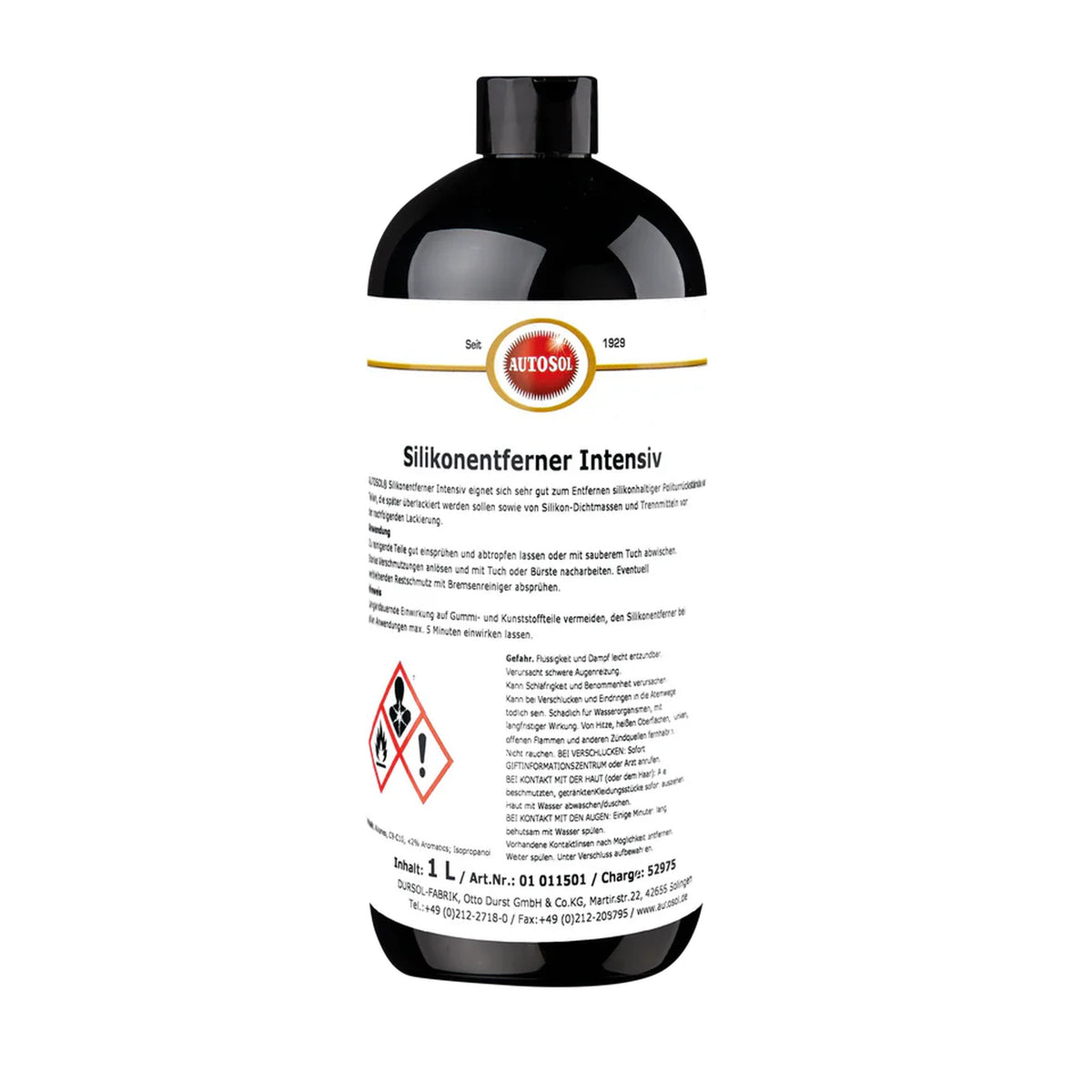 AUTOSOL® - Silikonentferner Intensiv - 1 Liter - www.pap-auto.ch