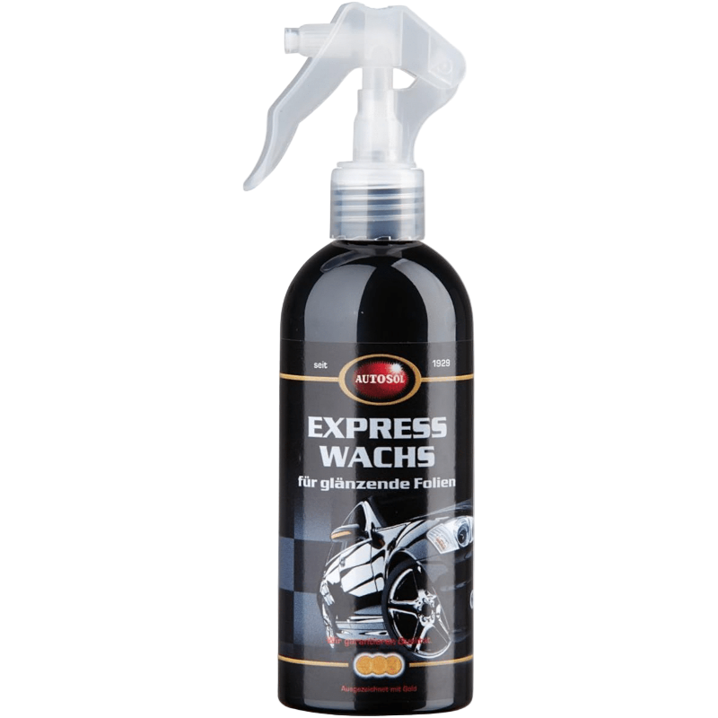 AUTOSOL Express Wachs glaenzende Folien 250ml Spruehflasche Folienpflege