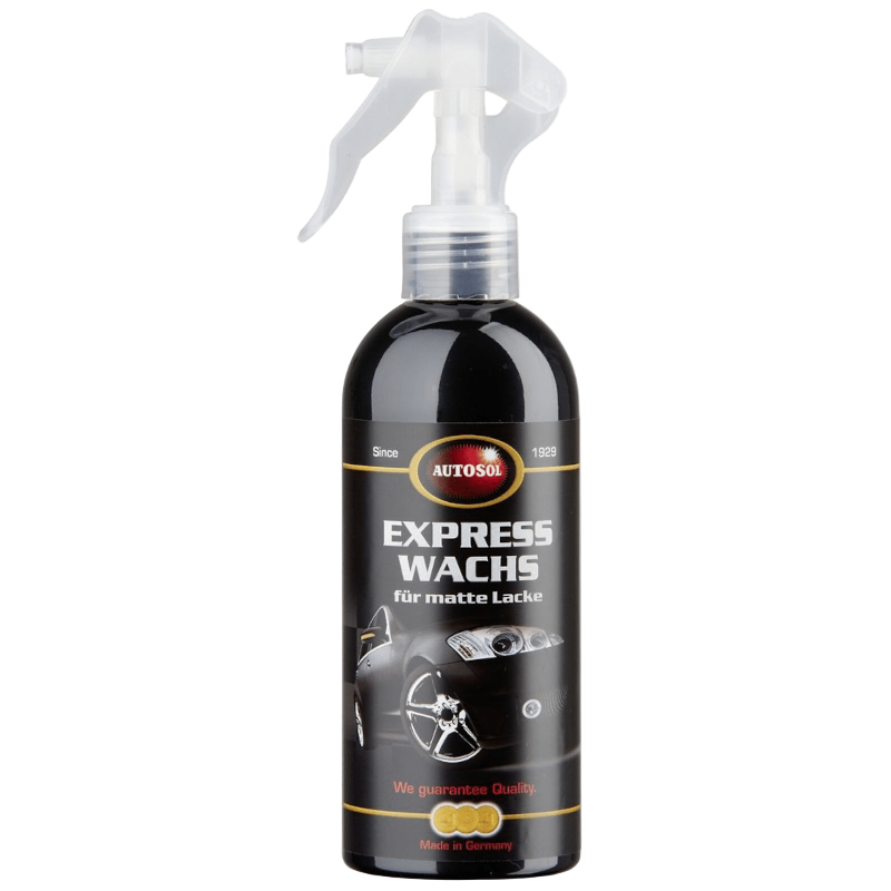 AUTOSOL Expresswachs matte Lacke 250ml Spruehflasche Mattlackpfleg