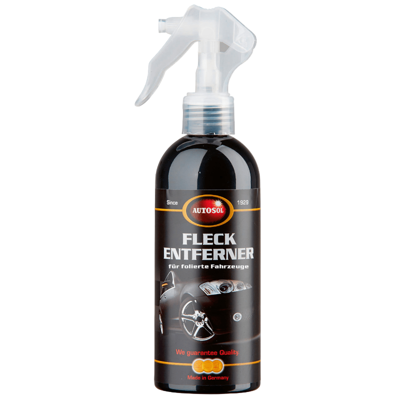 AUTOSOL Fleckenentferner Folierte Fahrzeuge 250ml Spruehflasche Folienreiniger