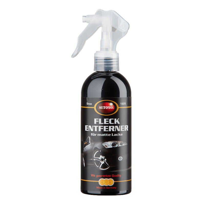 AUTOSOL Fleckenentferner Matte Lacke 250ml Spruehflasche Mattlackreiniger transparent 