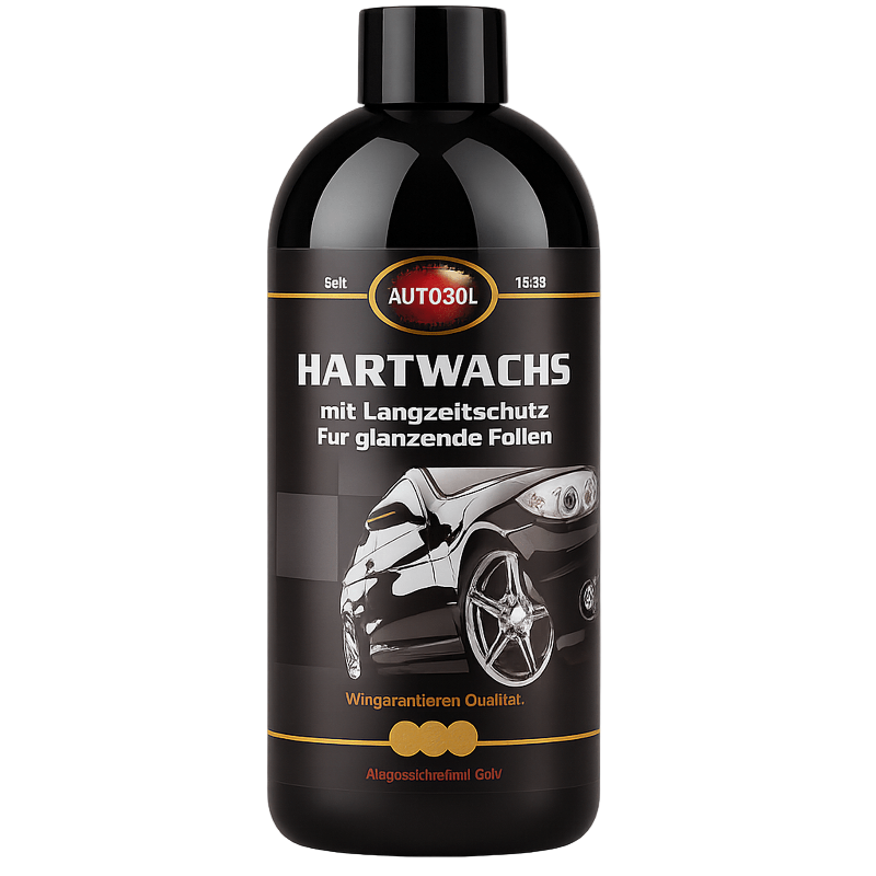 AUTOSOL Hartwachs glaenzende Folien 500ml Flasche Folienwachs