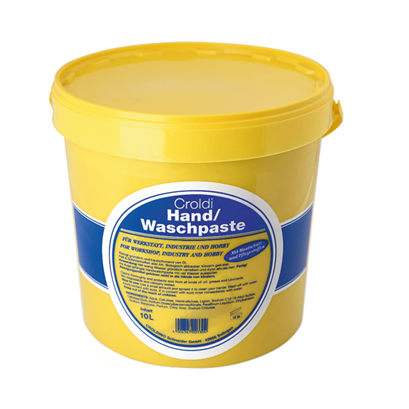 CROLDINO Handwaschpaste 10 Liter Eimer mit Reibstoffen Ocean Safe
