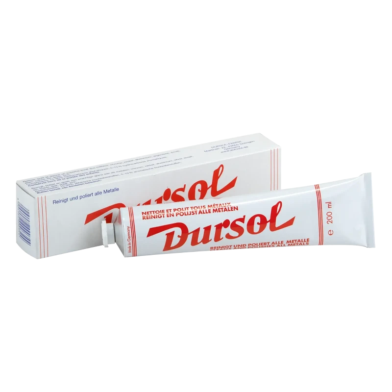 DURSOL Edel Chromglanz 200ml Tube Premium Chrompolitur Spiegelglanz
