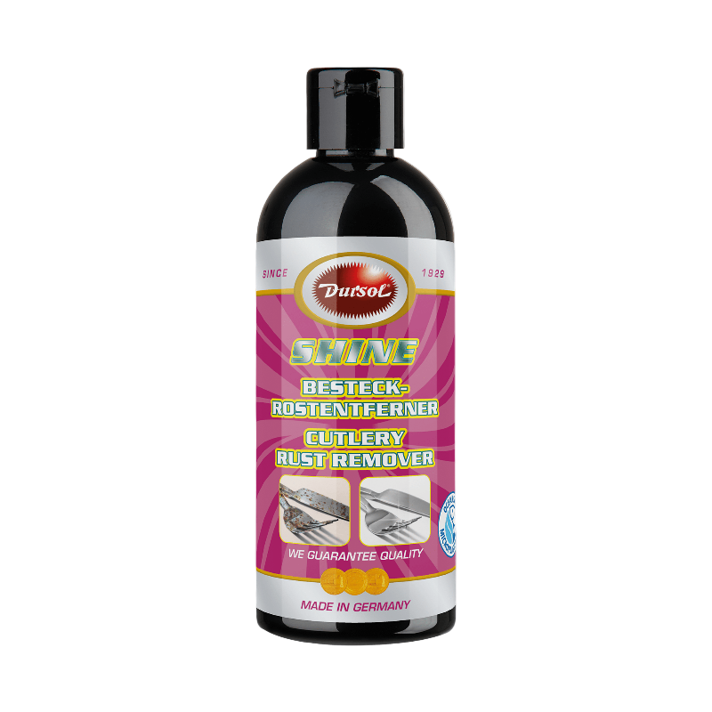DURSOL Shine Besteckrostentferner 250ml Flasche Edelstahlbesteck