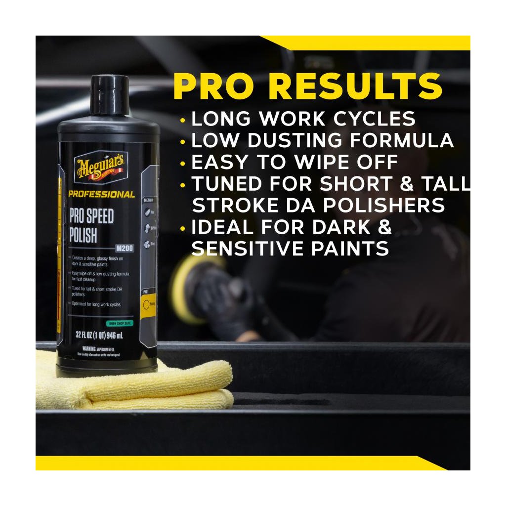 Meguiar's - Pro Speed Polish - Hochglanzpolitur für exzentrische Anwendung