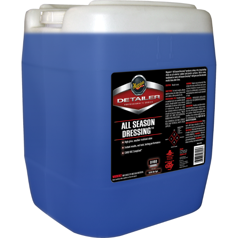 Meguiars Reifenschwarzer Kunststoffpflege D160 Kanister 18.9 Liter