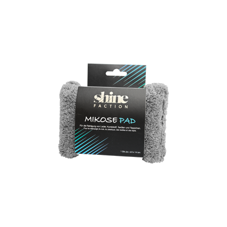 Shine Faction Mikose Pad Grau Mikrofaser Reinigungspad 
