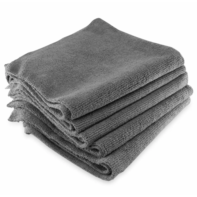 Valet PRO Advance Premium Mikrofaser Tücher 5er Pack 350GSM grau 40x40cm
